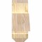 Ekena Millwork Eugene Rough Sawn Timber Gable Bracket, Douglas Fir, 36"W x 7"H x 4"D x 4"F, 5/12 Pitch GBW036X07X0404EUG00RDF - alternate 2
